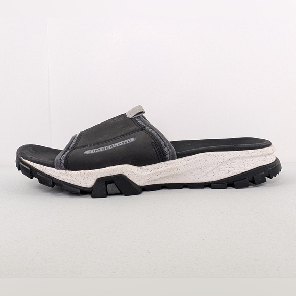 Timberland Garrison Trail Slides Mens Size 8 Sandals Open Toe Black A29NV main image 9